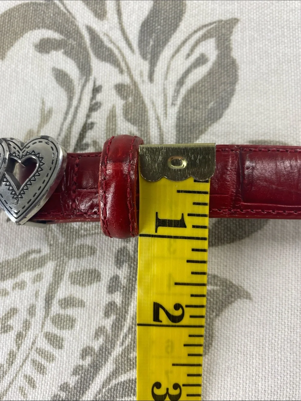 Vintage Brighton Belt Heart buckle western